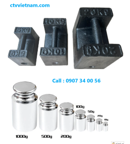 QUẢ CÂN TIÊU CHUẨN - QUẢ CÂN HIỆU CHUẨN