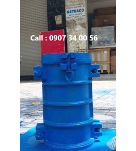 KHUÔN ĐÚC MẪU BÊ TÔNG HÌNH TRỤ 15X30 BẰNG THÉP