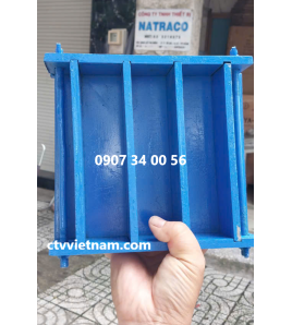 KHUÔN ĐÚC MẪU VỮA 4X4X16 BẰNG THÉP 